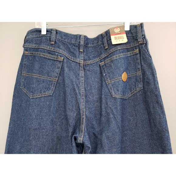 NEW 36X28 - Red Kap Men's Relaxed Fit Jeans - 100% Cotton‎ - Picture 4 of 5